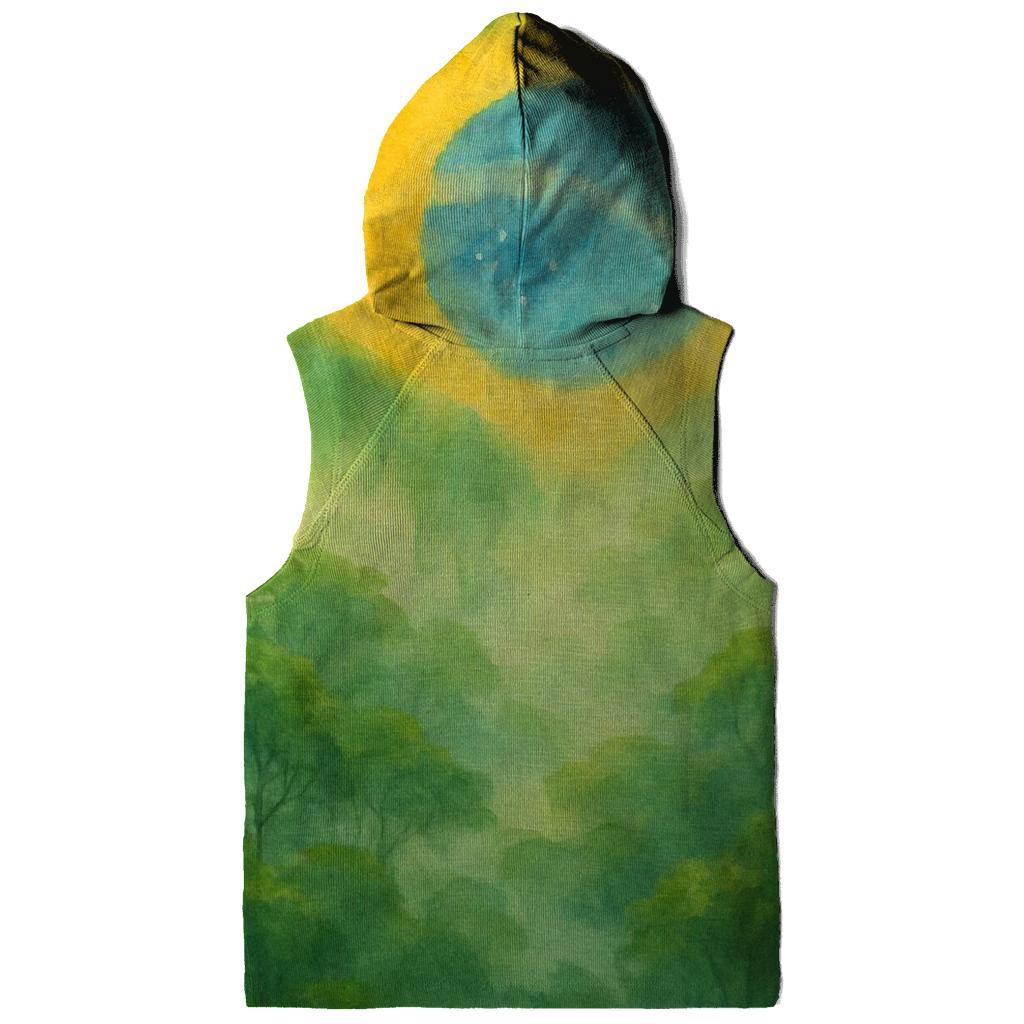 Brazilian Rainforest Flag Aurora printed hoodies