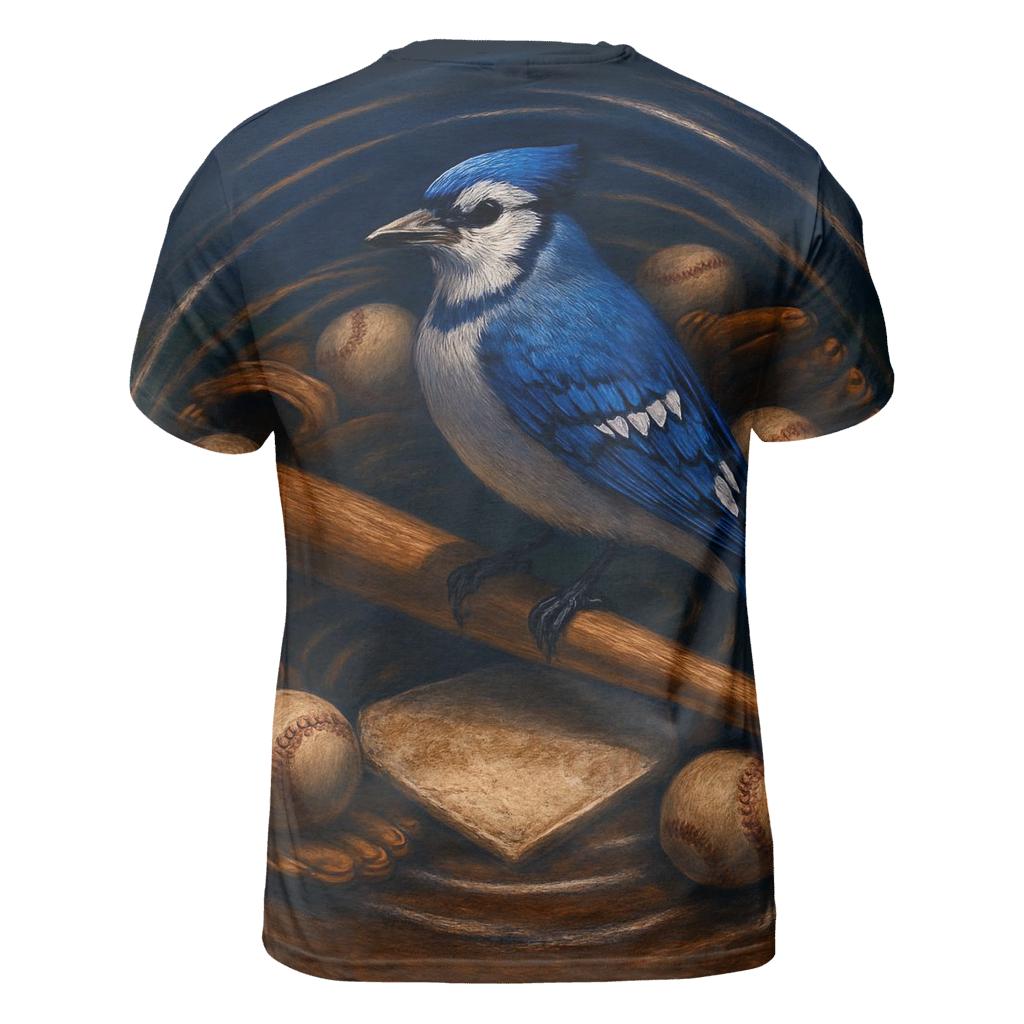 Midnight Nest Of Blue Jays Champions trendy printed shirt styles