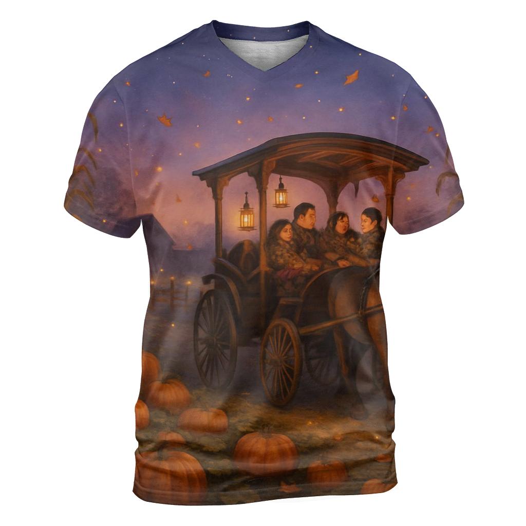 Pumpkin Patch Twilight Carriage designer pattern shirts