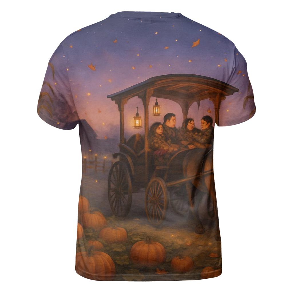 Pumpkin Patch Twilight Carriage designer pattern shirts