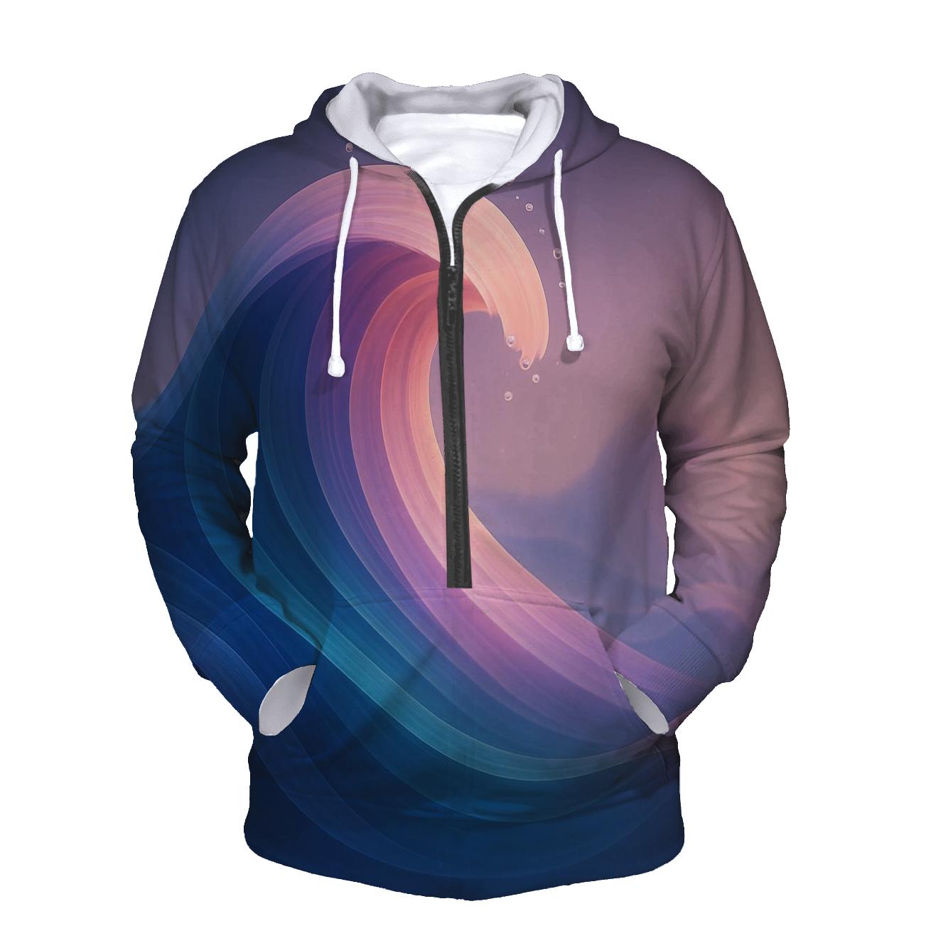 Aurora Tidal Gradient hoodie trends