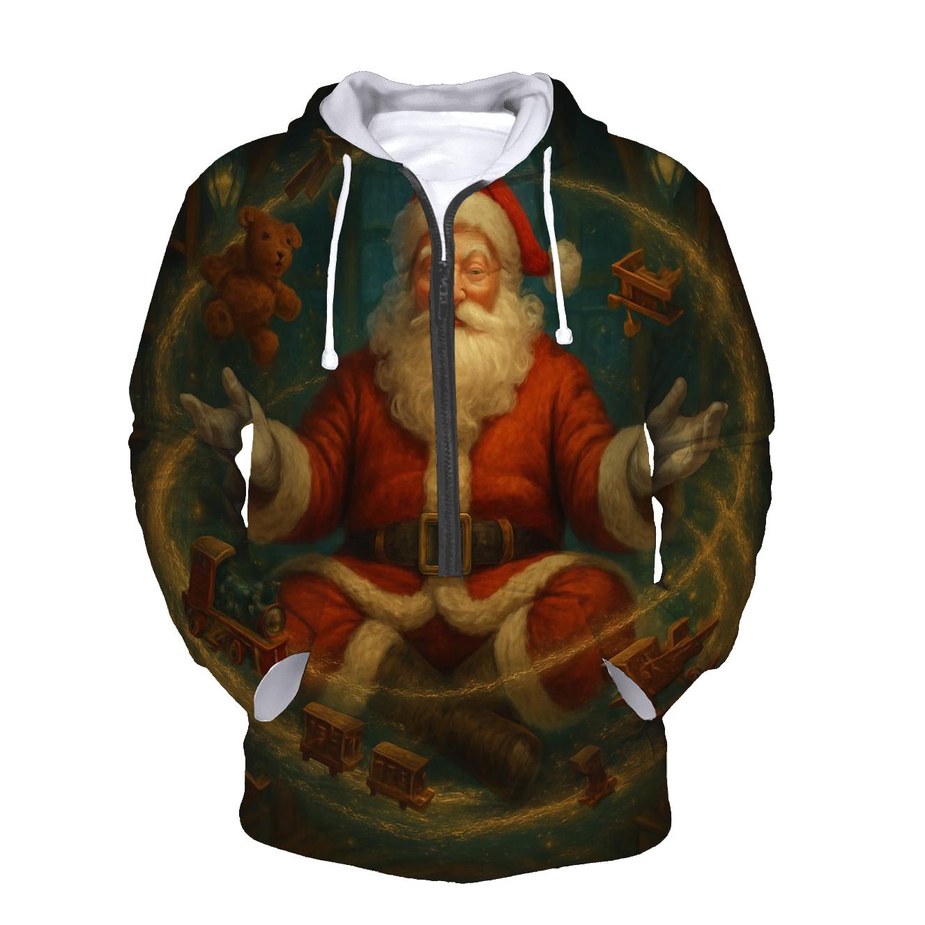 Workshop Dreamscape Santa embroidered hoodies