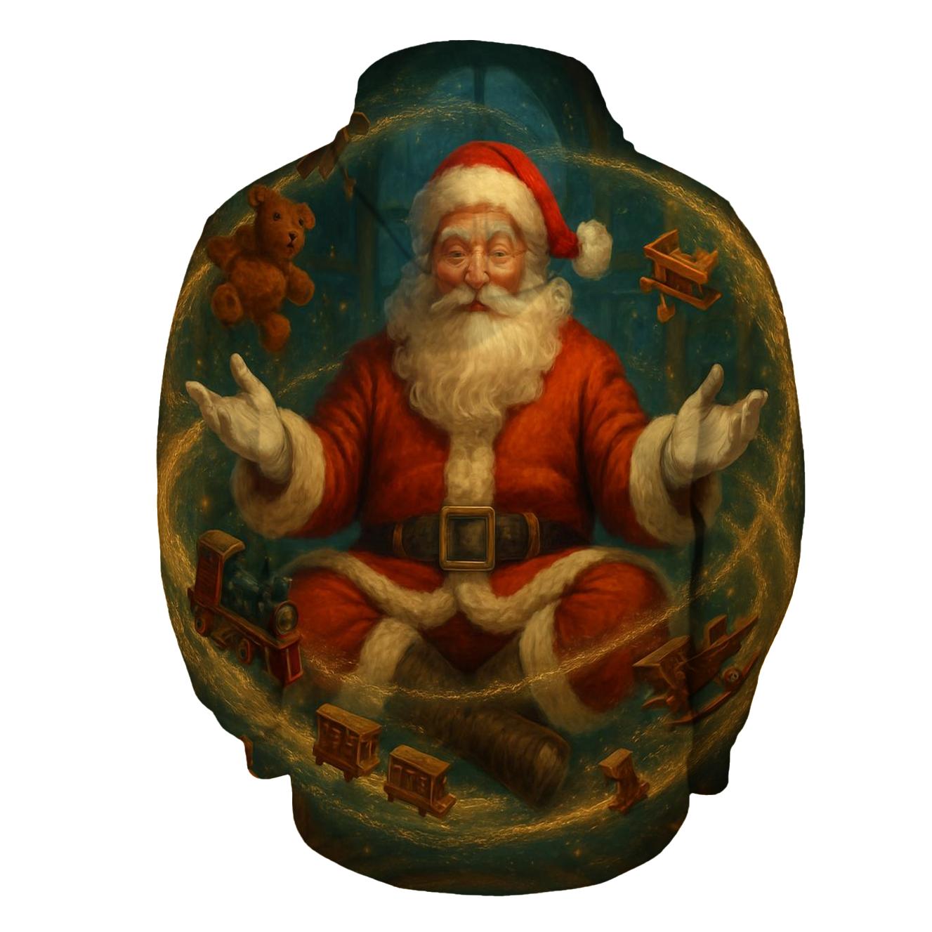 Workshop Dreamscape Santa embroidered hoodies