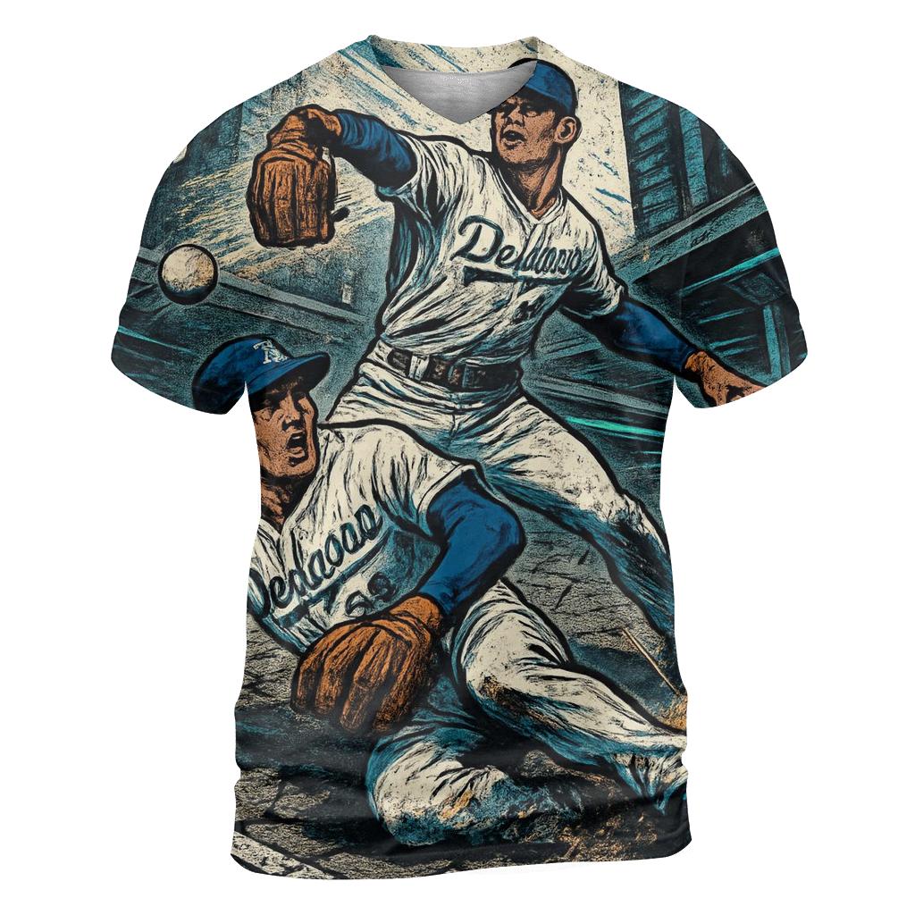 Concrete Jungle Double Play creative print fashion shirts