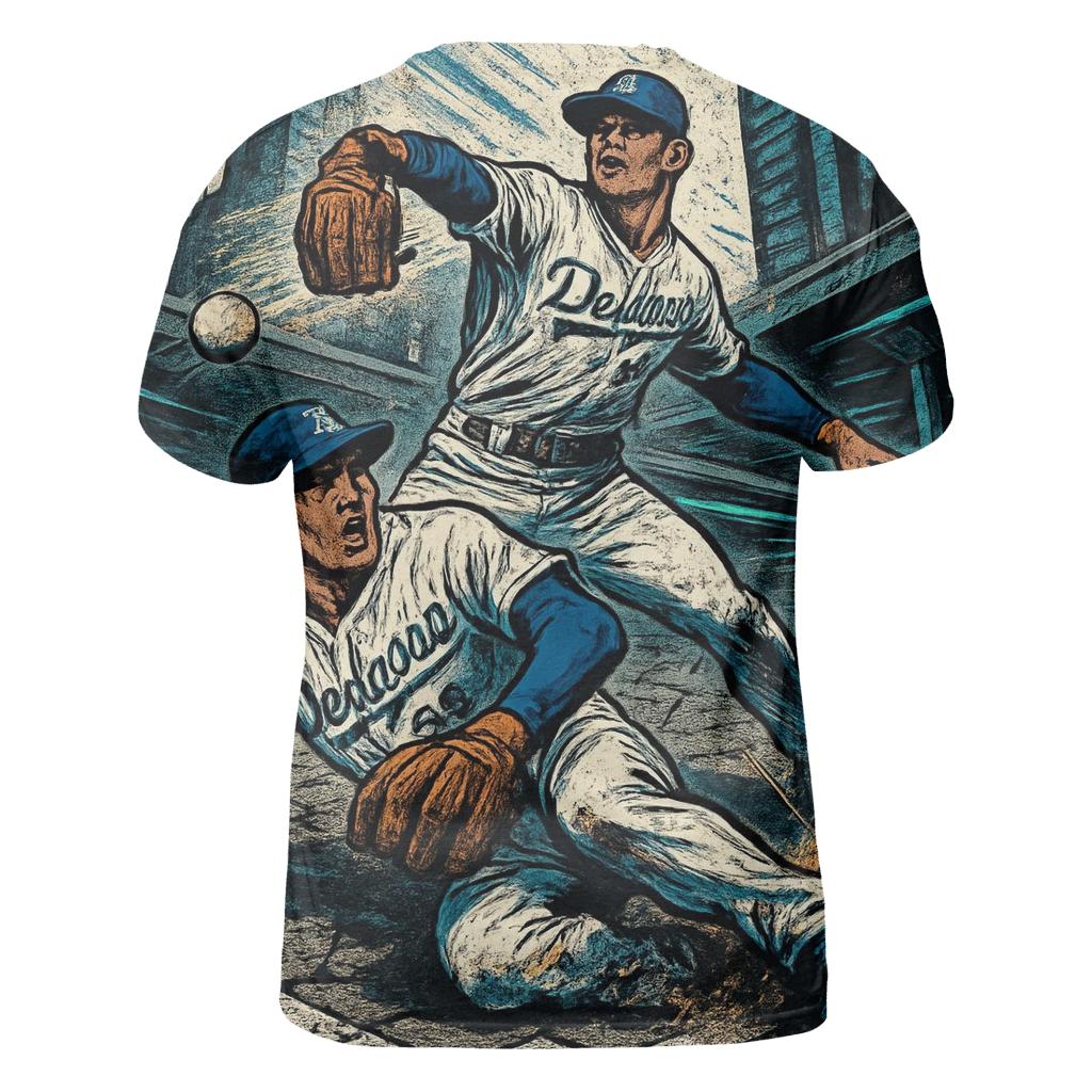 Concrete Jungle Double Play creative print fashion shirts