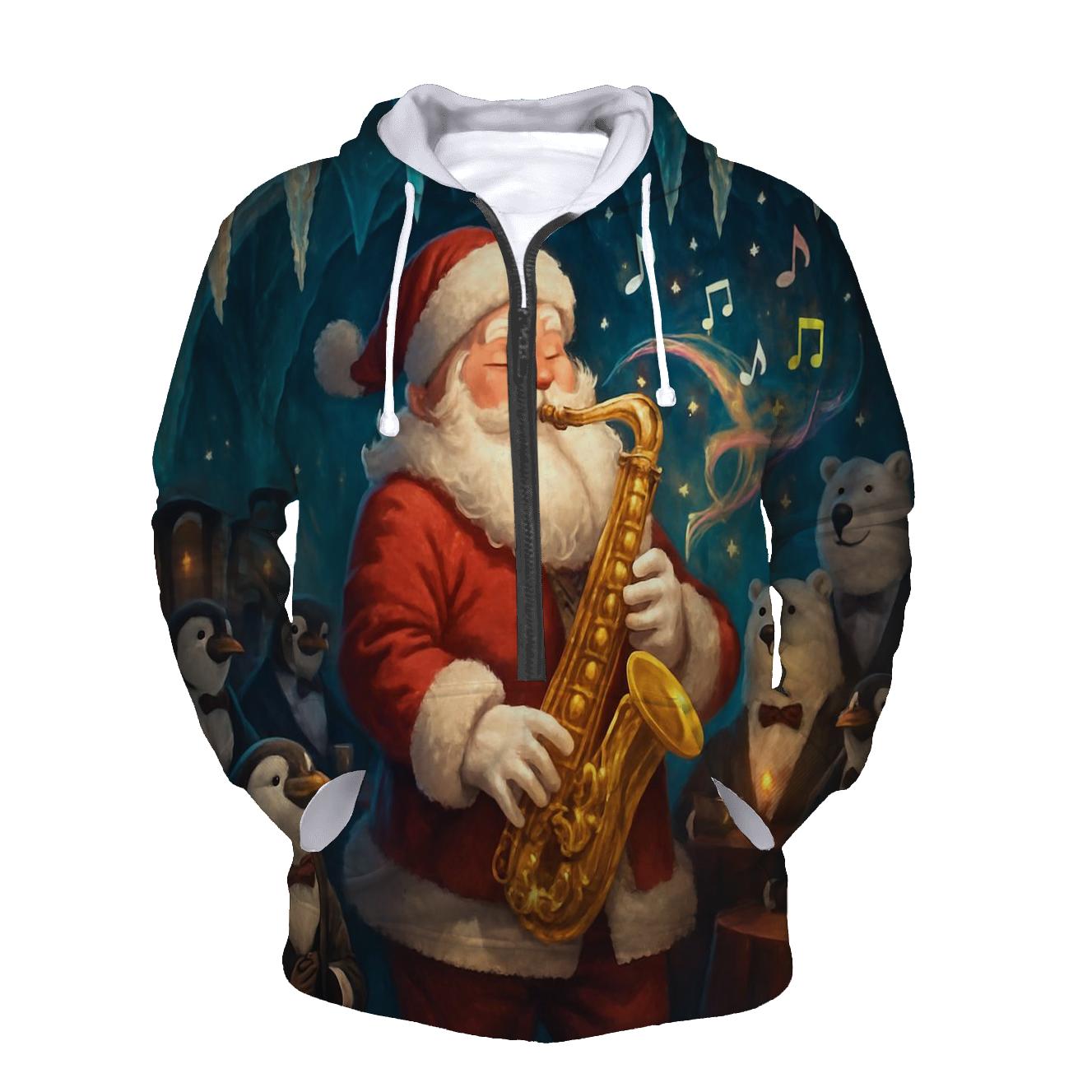 Santa Polar Jazz Lounge hoodie styles