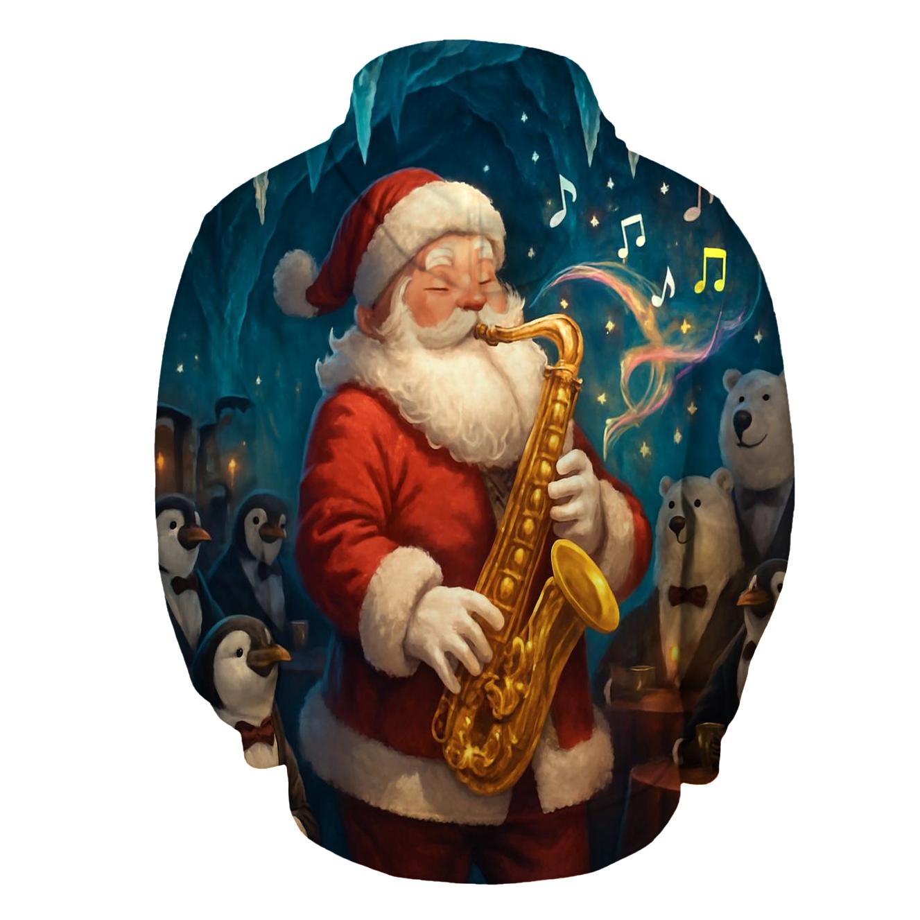 Santa Polar Jazz Lounge hoodie styles