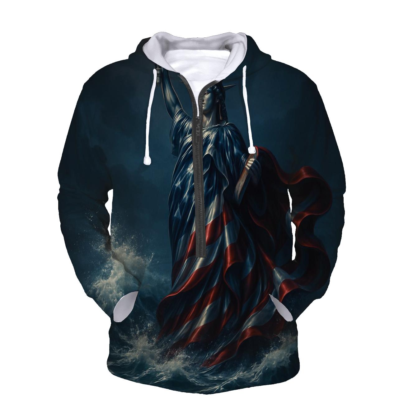 Liberty Tidebreaker printed hoodies