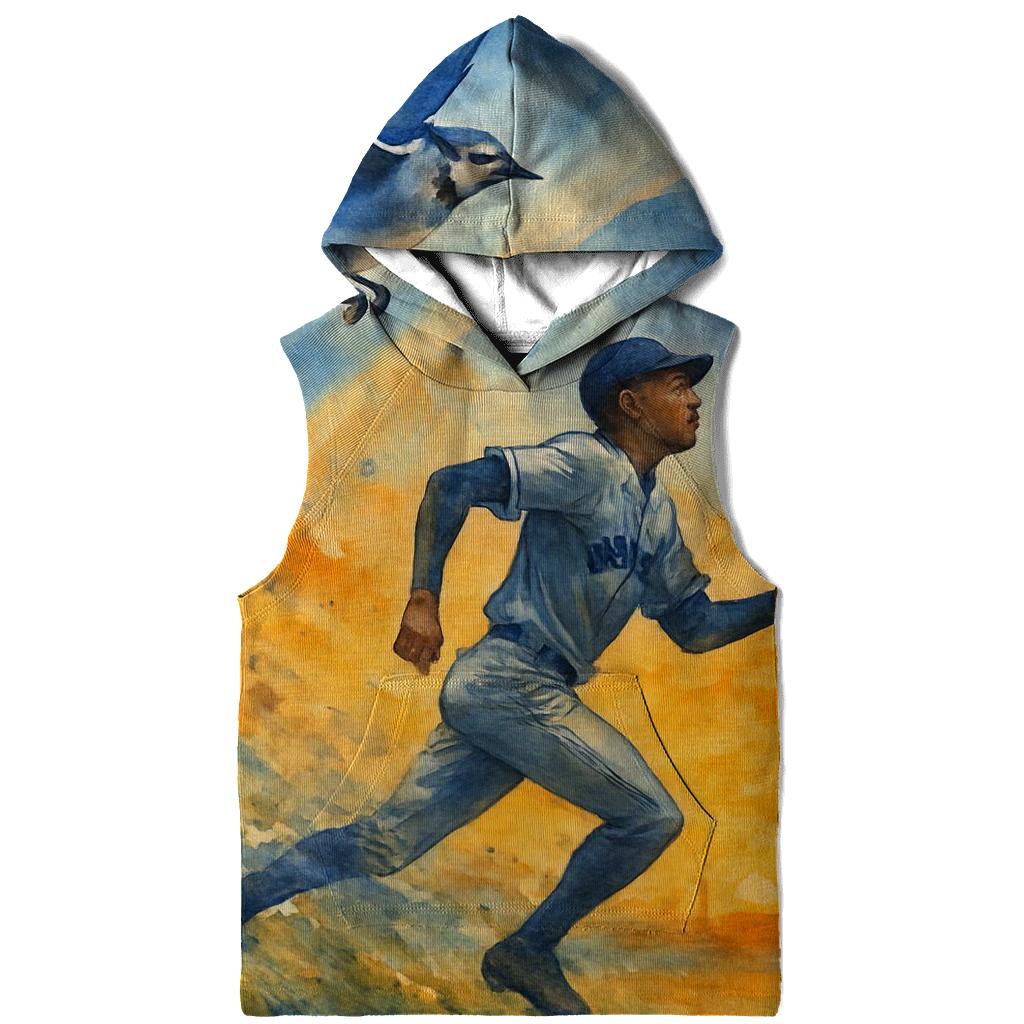 Sunset Outfield Chase Blue Jays Horizon heavyweight hoodies