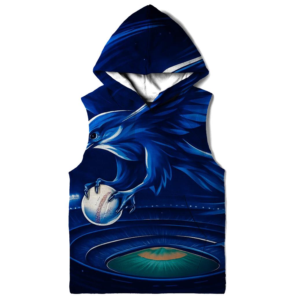 Blue Falcon Over The Ravine hoodie designs