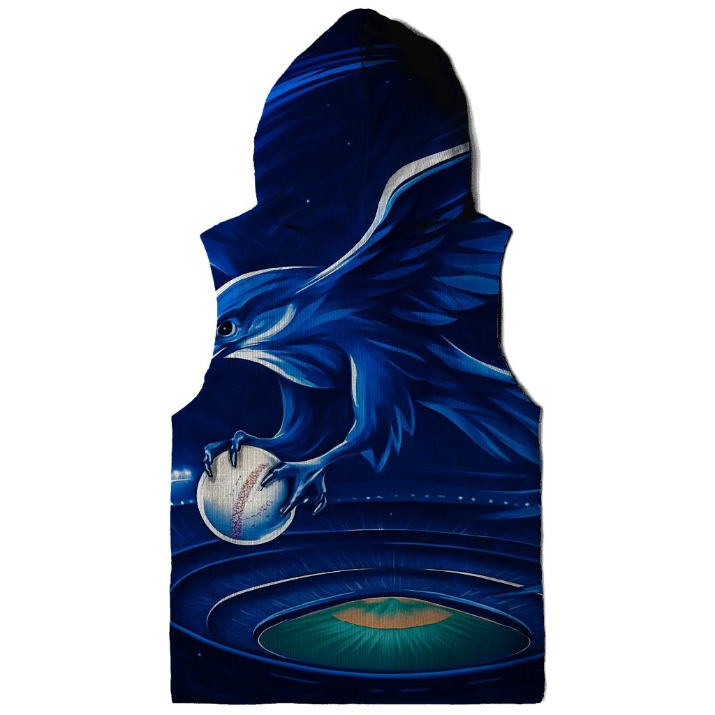 Blue Falcon Over The Ravine hoodie designs