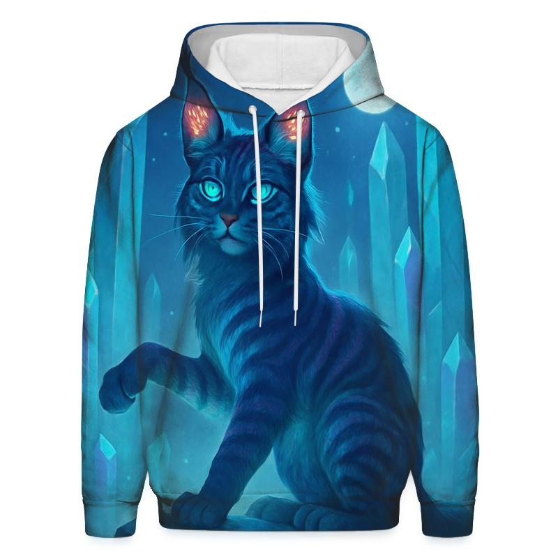 Crystal Forest Mystic Lynx hoodies fashion