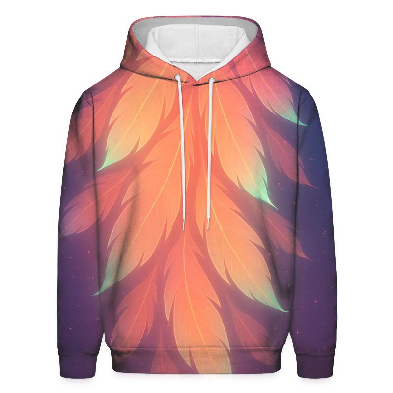 Cascade Of Prism Feathers hoodies fashion