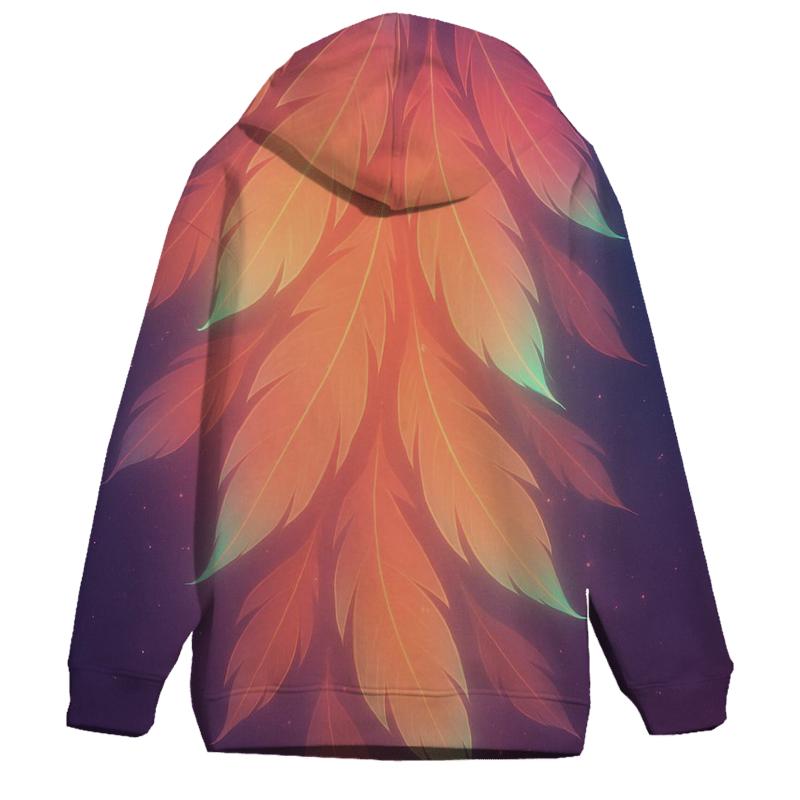 Cascade Of Prism Feathers hoodies fashion