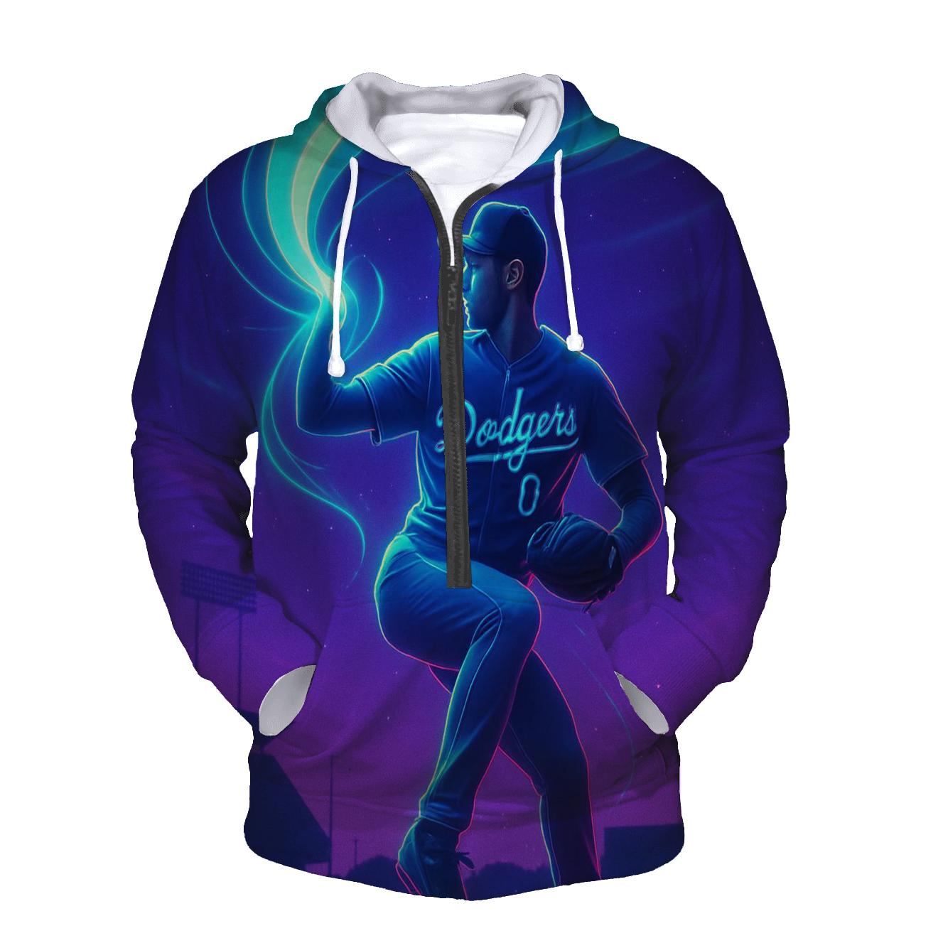 Dodger Aurora Windup printed hoodies