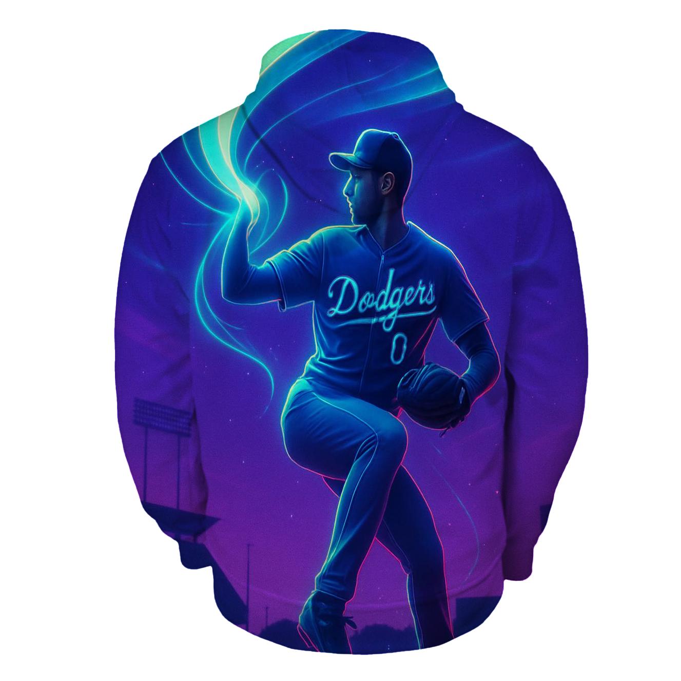 Dodger Aurora Windup printed hoodies