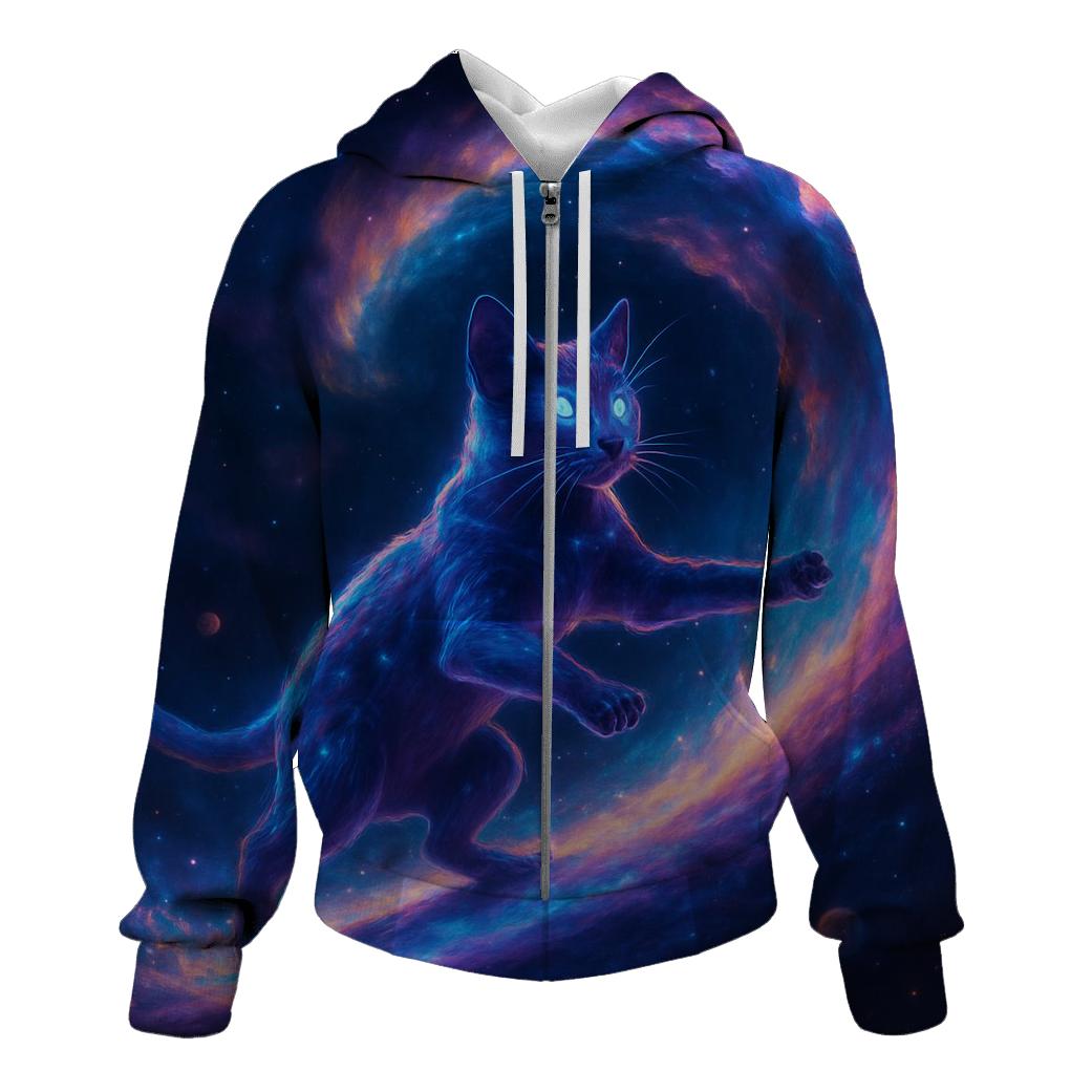 Nebula Tide Guardian Cat hoodie trends
