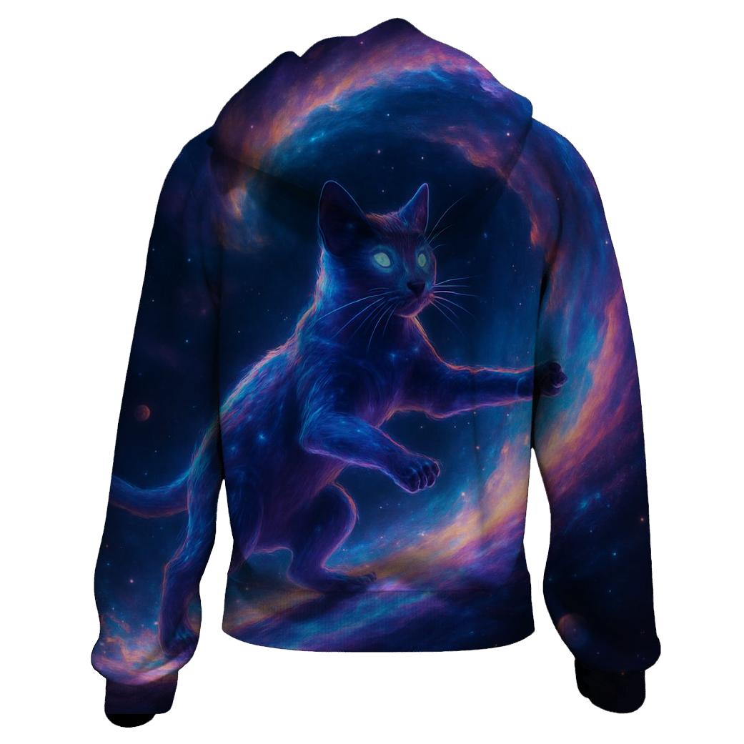 Nebula Tide Guardian Cat hoodie trends