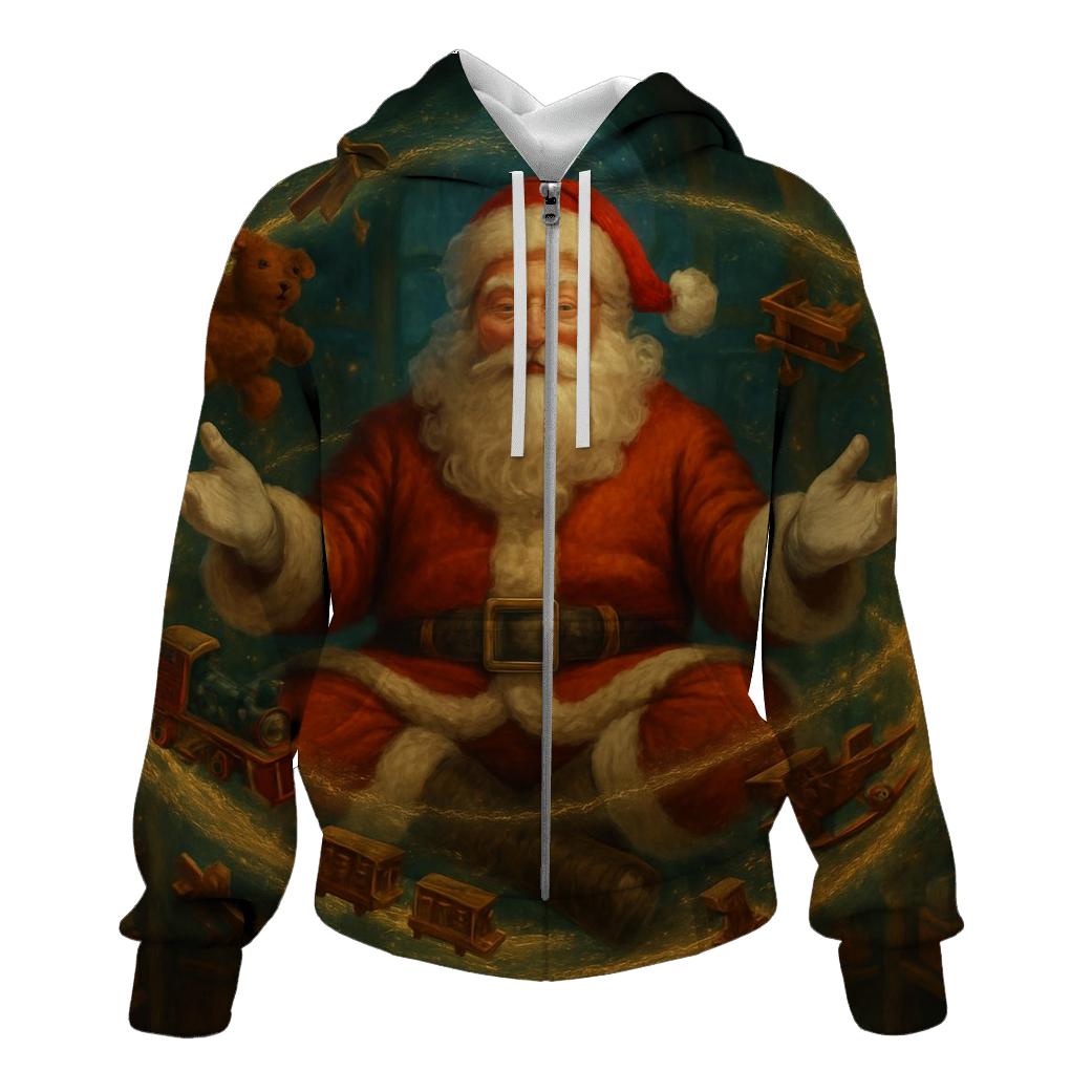Workshop Dreamscape Santa lightweight hoodies