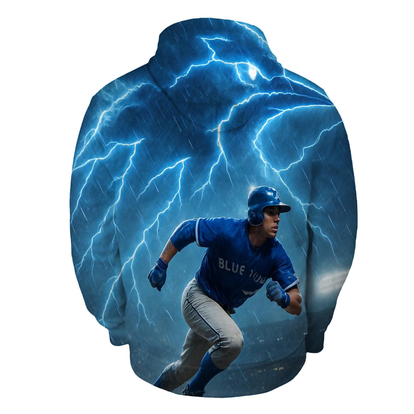 Thundercloud Leadoff Blue Jays Charge heavyweight hoodies