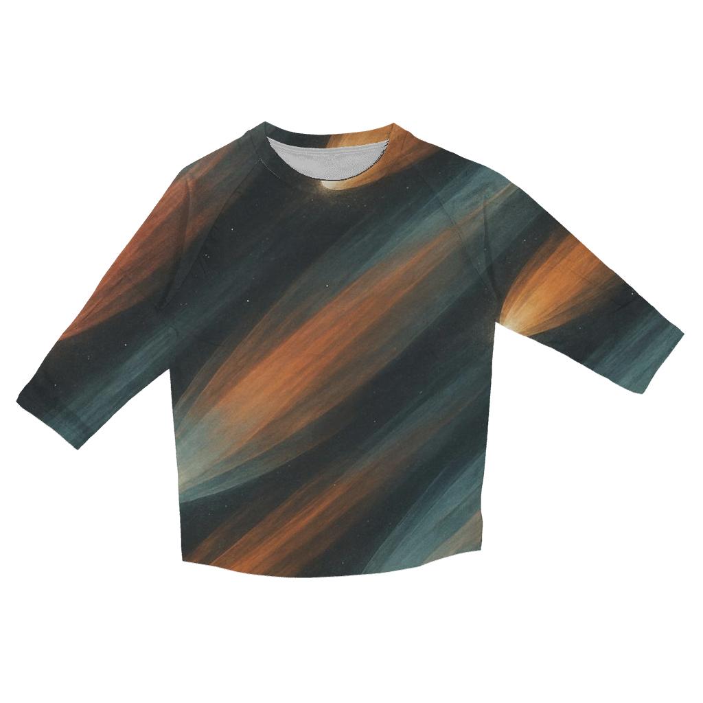 Comet Trail Fanfield printed three quarter sleeve shirts