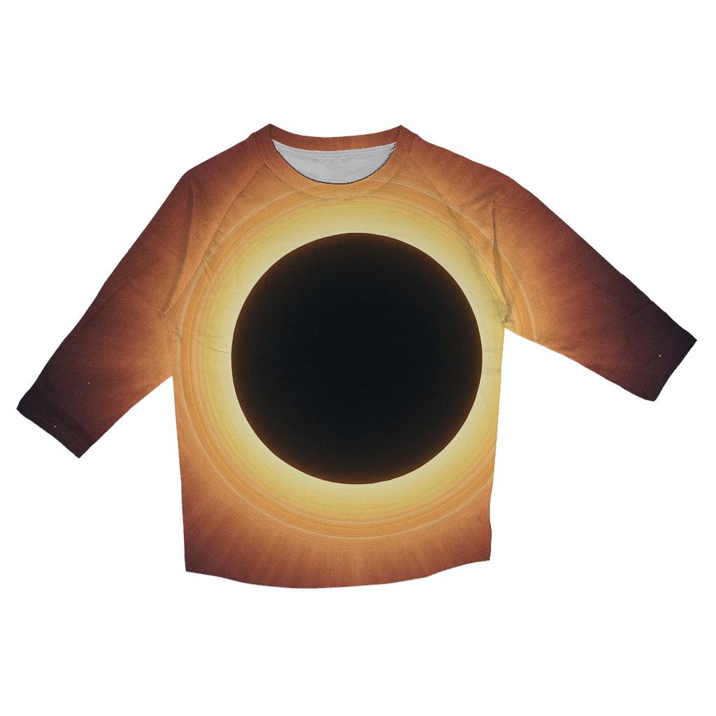 Eclipse Corona Medallion designer 3/4 sleeve blouses