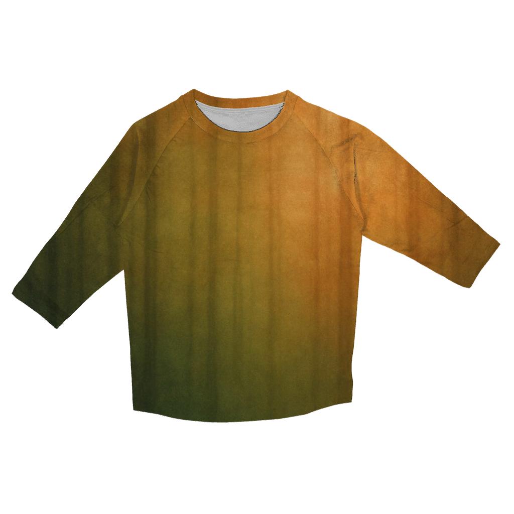 Copper Forest Fade printed three quarter sleeve shirts