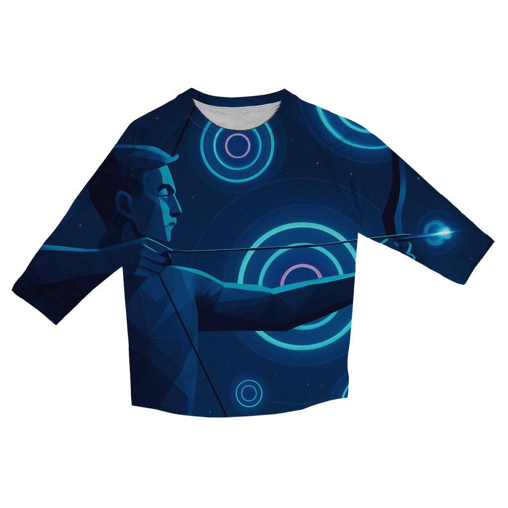 Galactic Archery Arena designer 3/4 sleeve blouses