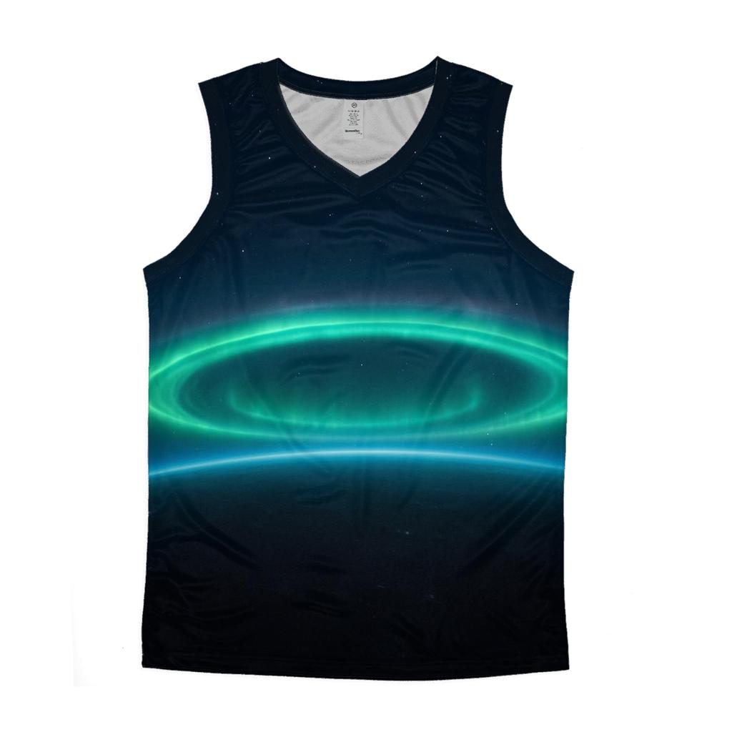 Auroral Oval Crown personalized athletic tanks