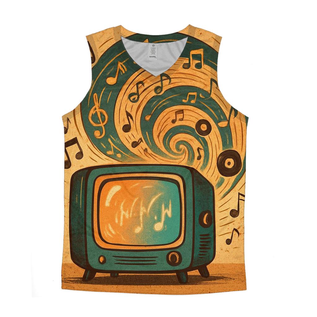 Retro TV Music Portal stylish racerback tanks