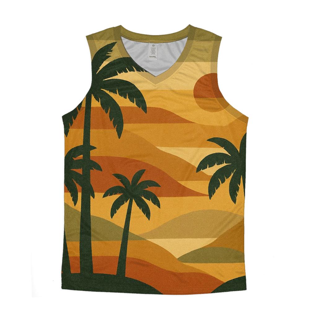 Funky Stripe Safari stylish racerback tanks