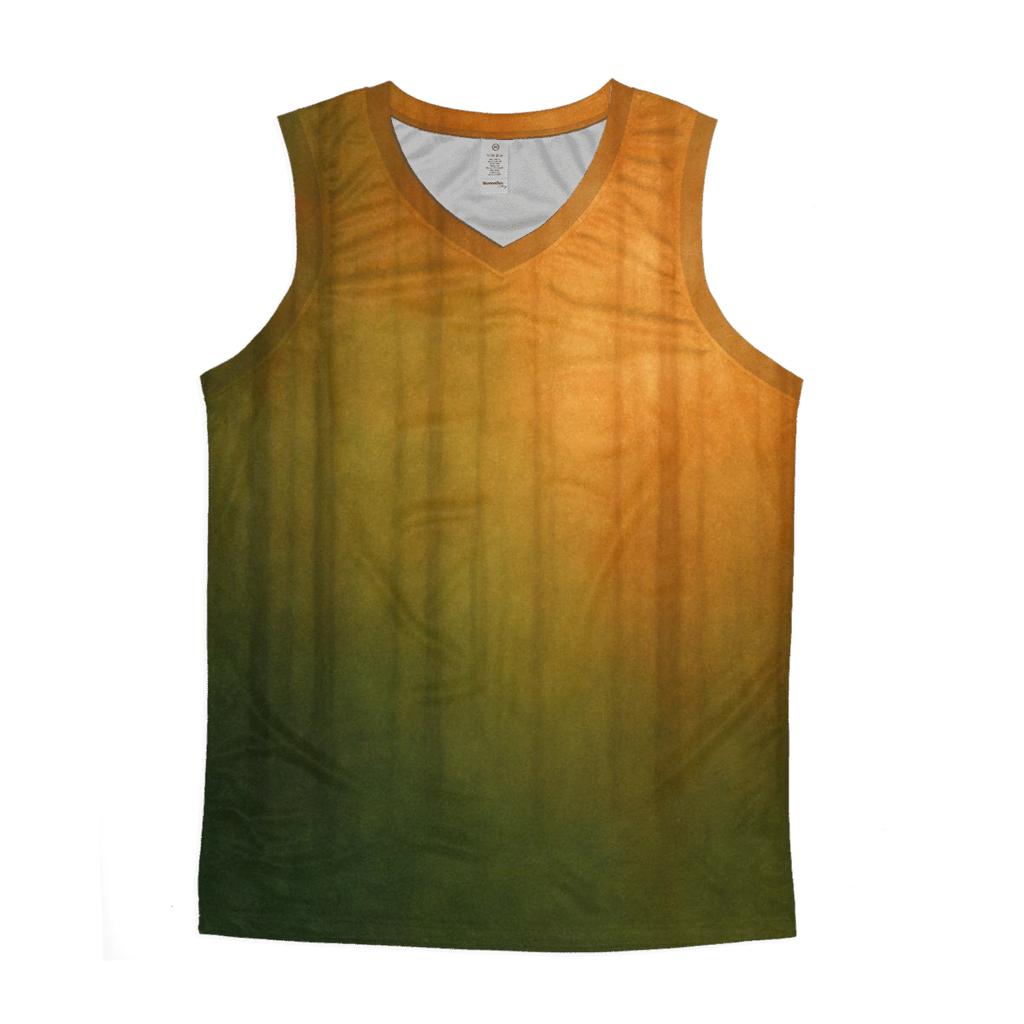 Copper Forest Fade trendy fitted tank tops