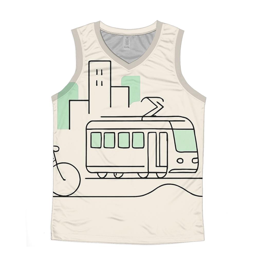 Minimal Monoline City Commute sports performance tank tops
