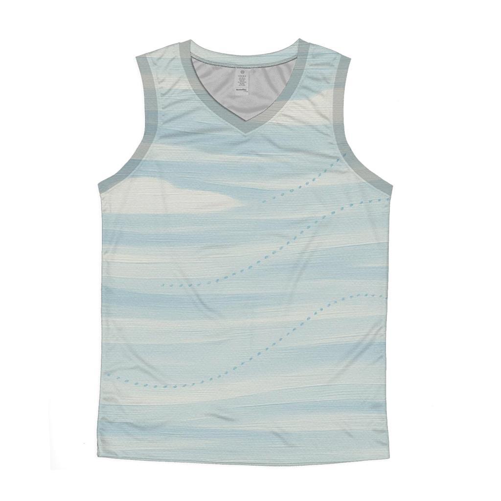 Breath Of The Infinite Sky cotton sleeveless tops