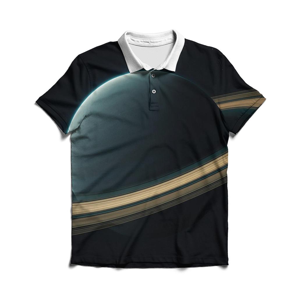 Ring Plane Cross Section designer slim fit polos