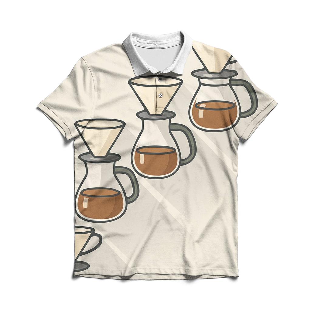 Floating Filter Cones premium cotton polo shirts