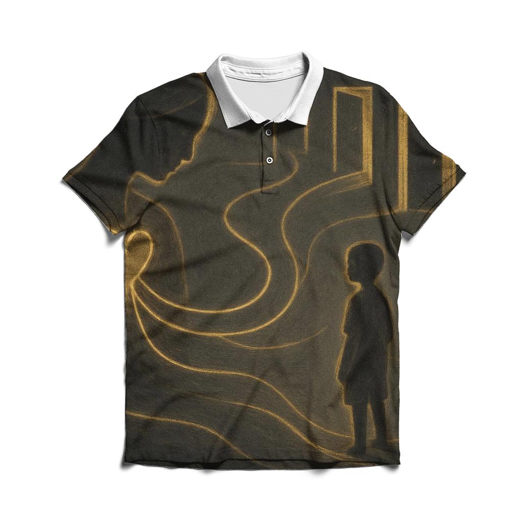 Threads Of Her Wisdom In Your Tomorrow stylish collar polo tees