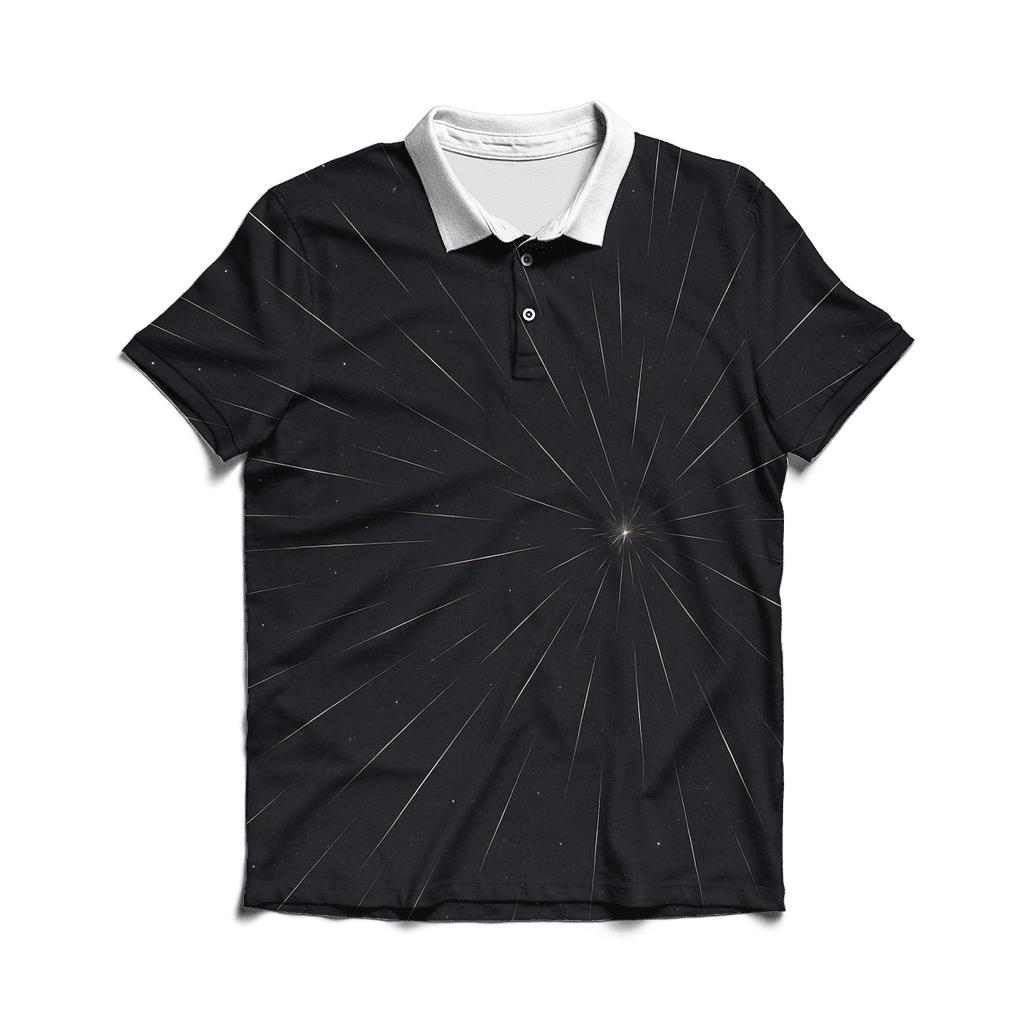 Meteor Radiant Conflux embroidered polo tops