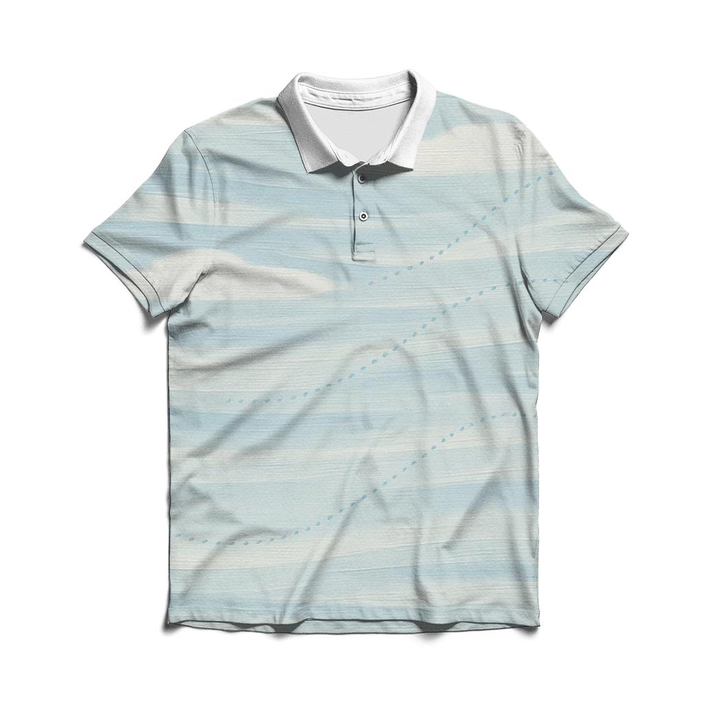 Breath Of The Infinite Sky casual sports polo shirts