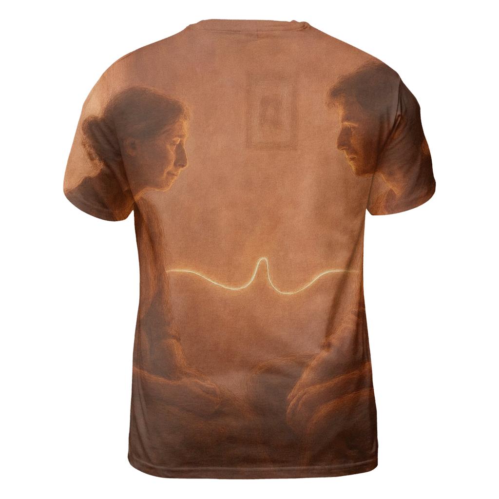 Mother Heartbeat Between Moments custom all-over print shirts