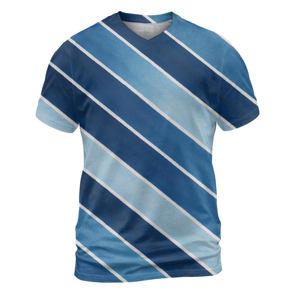 Midnight_Indigo_Arashi_Waves statement graphic shirts