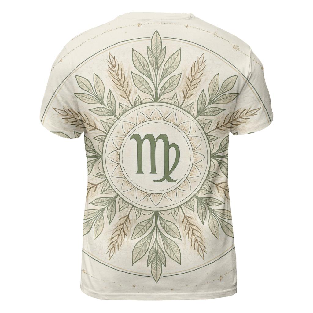 Mystic Virgo Earth Garden Mandala personalized full print shirts