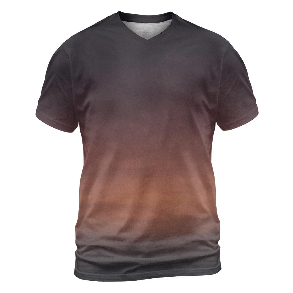 Cinder Sky Horizon artistic all-over print tops