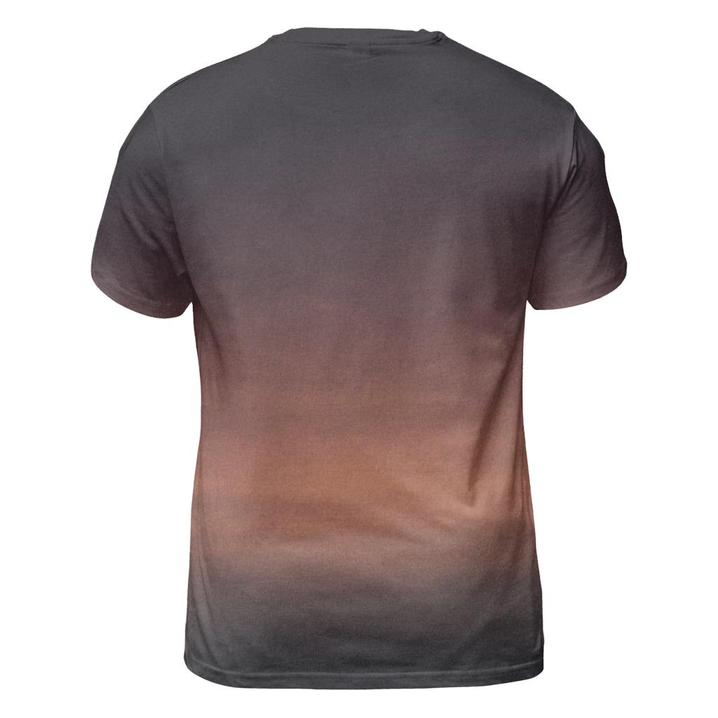 Cinder Sky Horizon artistic all-over print tops