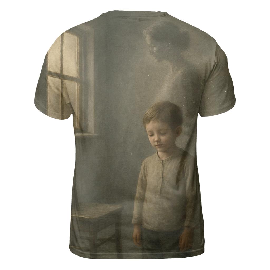 The Silence Where Her Love Still Speaks designer pattern shirts