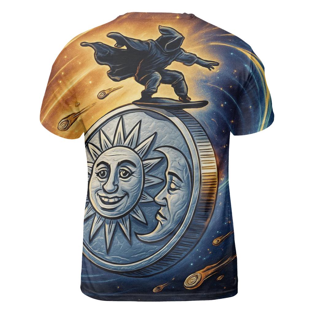 Coin Flip Cosmos trendy printed shirt styles