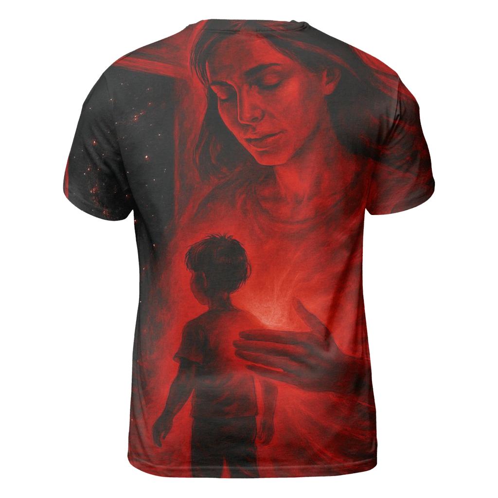 Her Courage Beating Inside Your Own designer pattern shirts