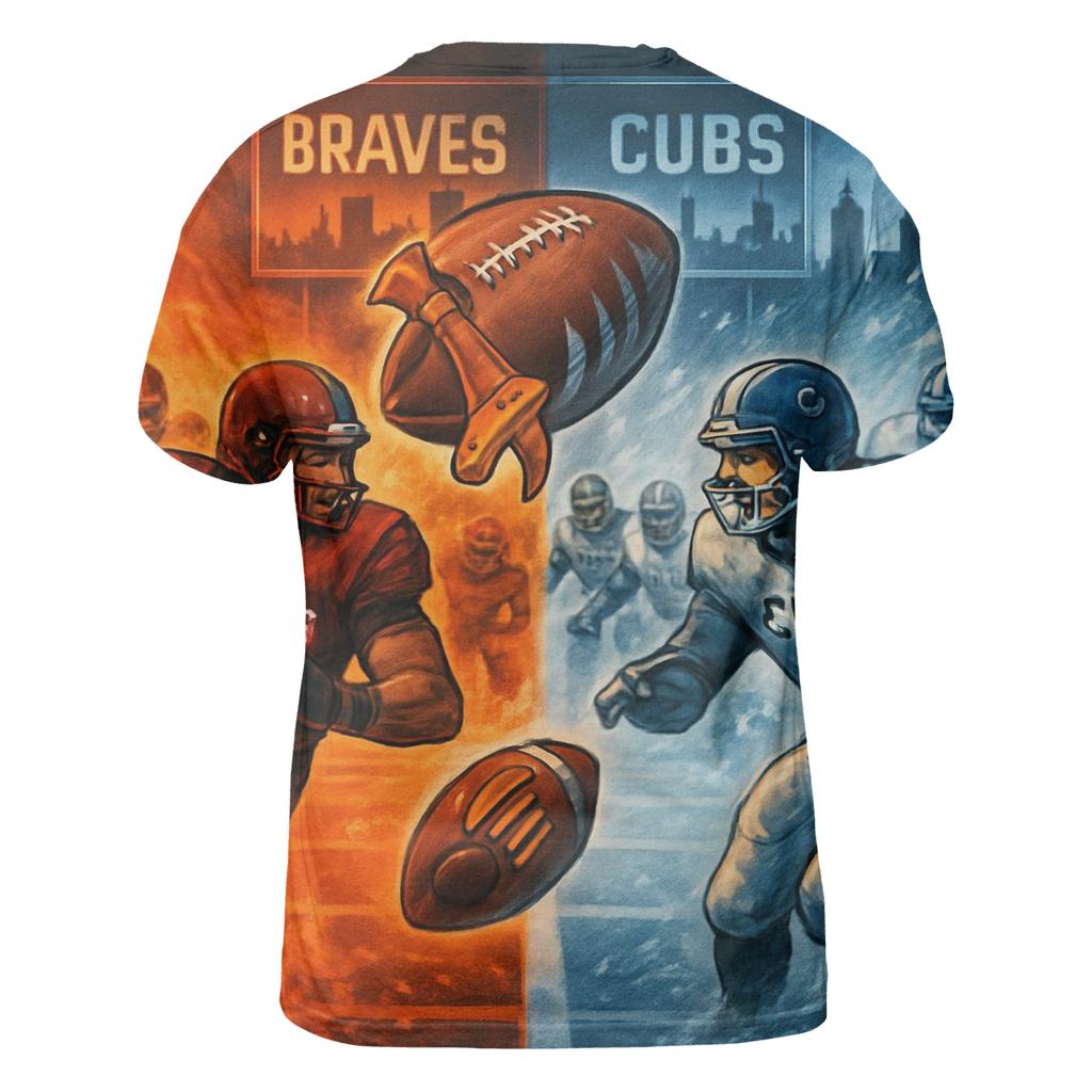 Midfield Fire And Ice Rivalry custom all-over print shirts