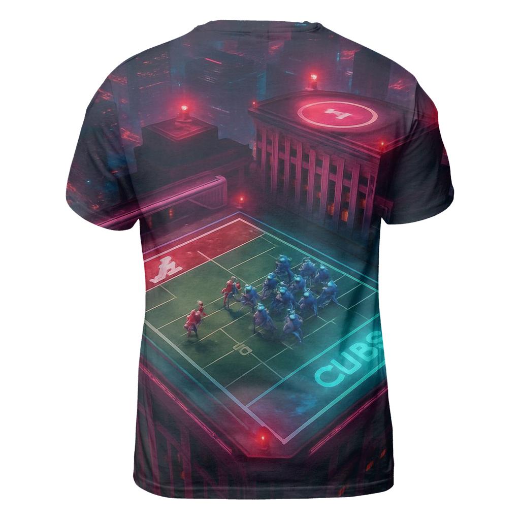 Truist Tower Red Zone Ambush artistic all-over print tops