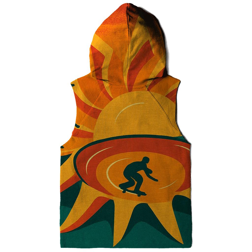 Retro Solar Skate Park pullover hoodies